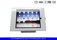 Theft Resistant Tablet Display Stand Paint Finish FCC Wall Mount Kiosk Enclosures