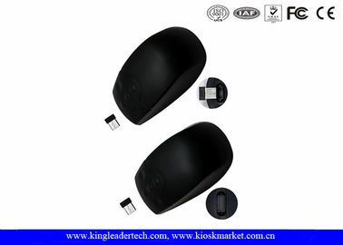 شراء أسود البسيطة USB استقبال سيليكون 2.4 غيغاهرتز ماء ماوس لاسلكي مع مؤشر ليزر online manufacture