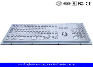 شراء 103 Keys Trackball لوحة مفاتيح معدنية صلبة مع مفاتيح وظيفة مفاتيح الأرقام online manufacture