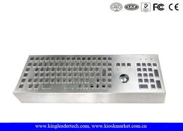 شراء لوحة مفاتيح صناعية للماكينة مع Trackball Desktop IP68 EMC USB online manufacture