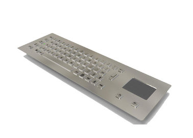 شراء Buit-in لوحة المفاتيح المعدنية الصناعية مع Touchpad المستخدمة في كشك المعلومات online manufacture