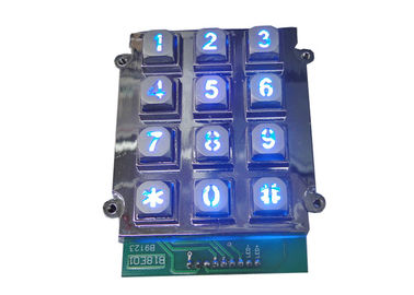 شراء مفاتيح LED الخلفية معدنية سيليكون المطاط الملونة للحصول على نظام التحكم في الوصول online manufacture