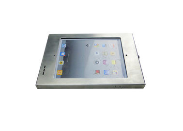 شراء الفولاذ المقاوم للصدأ المعادن اللوحي الضميمة الآمنة Ipad Kiosk Vesa Mount للوسادة online manufacture