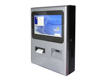 شراء كيوسك الشاشة اللمسية الفعالة للكوال ماونت مع رمز QR وقارئ الشريط والطابعة الحرارية online manufacture