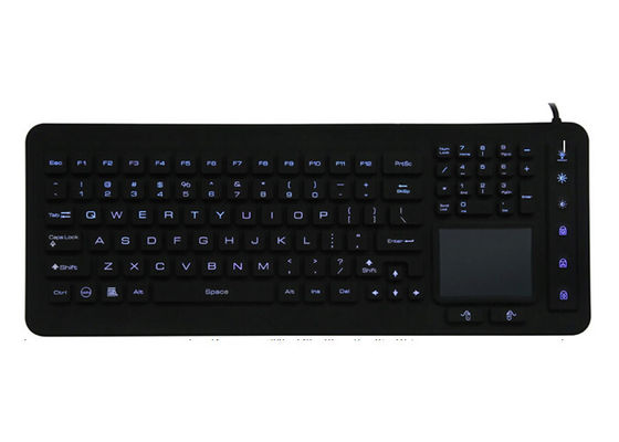 شراء لوحة مفاتيح طبية قابلة للغسل بإضاءة خلفية معدلة EN55022 100mA USB online manufacture