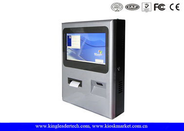 شراء أنيقة جدار جبل كشك مع ماسح الباركود والطابعة الحرارية online manufacture