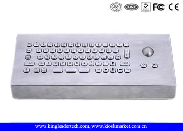 شراء نحى الفولاذ المقاوم للصدأ لوحة المفاتيح الصناعية USB مع كرة التتبع online manufacture