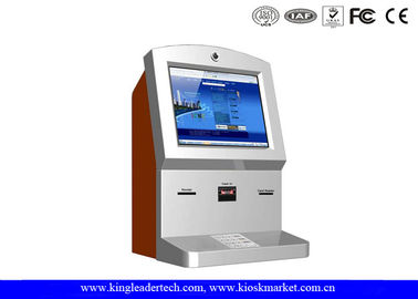 شراء تخصيص أنيق Wallmount كشك مع الكاميرا، الحرارية استلام الطابعة، نقدا متقبل online manufacture