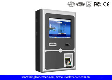 شراء 17 بوصة جدار جبل كشك مع إيصال طابعة حرارية، PIN الوسادة وقارئ بطاقة online manufacture