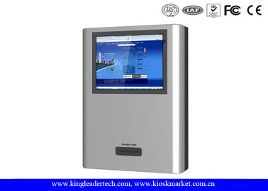 شراء تصميم موفر للمساحة جدار جبل كشك مع الطابعة استلام الحرارية، عرض TFT LCD online manufacture
