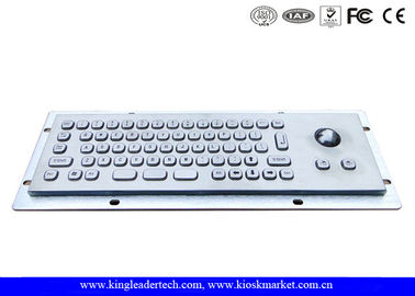 شراء IP65 يصنّف متراصّ صغير كشك لوح جبل لوحة مفاتيح مع trackball بصريّ online manufacture