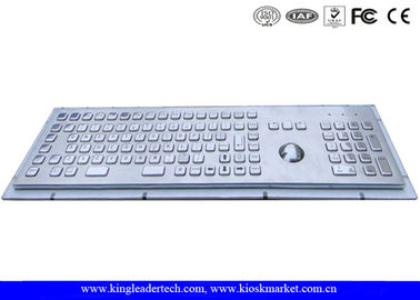 شراء كشك صلب الذى لا يصدأ لوح جبل لوحة مفاتيح مع trackball, fn مفتاح ورقم لوحة أرقام online manufacture