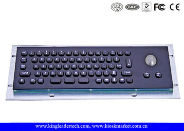 شراء Customizable صغير أسود كشك معدن لوح جبل لوحة مفاتيح مع trackball مصغّر online manufacture