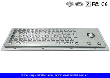 شراء NEMA4 Ruggedized trackball لوح جبل لوحة مفاتيح مع 64 يشبع سفر مفتاح online manufacture
