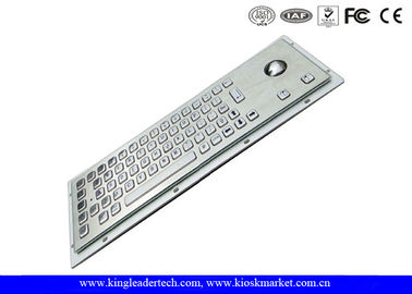 شراء يفرش صلب الذى لا يصدأ لوح جبل لوحة مفاتيح مع trackball و64 مفتاح online manufacture