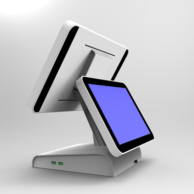 Windows Android Stylish Light-weighted Touchscreen POS Terminal with Two Screens