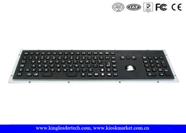 مسيك أسود معدن لوح جبل لوحة مفاتيح مع trackball, زرّ_أزرار الوظائف_الوظائفة_الوظائفات_الوظائف ورقم لوحة أرقام